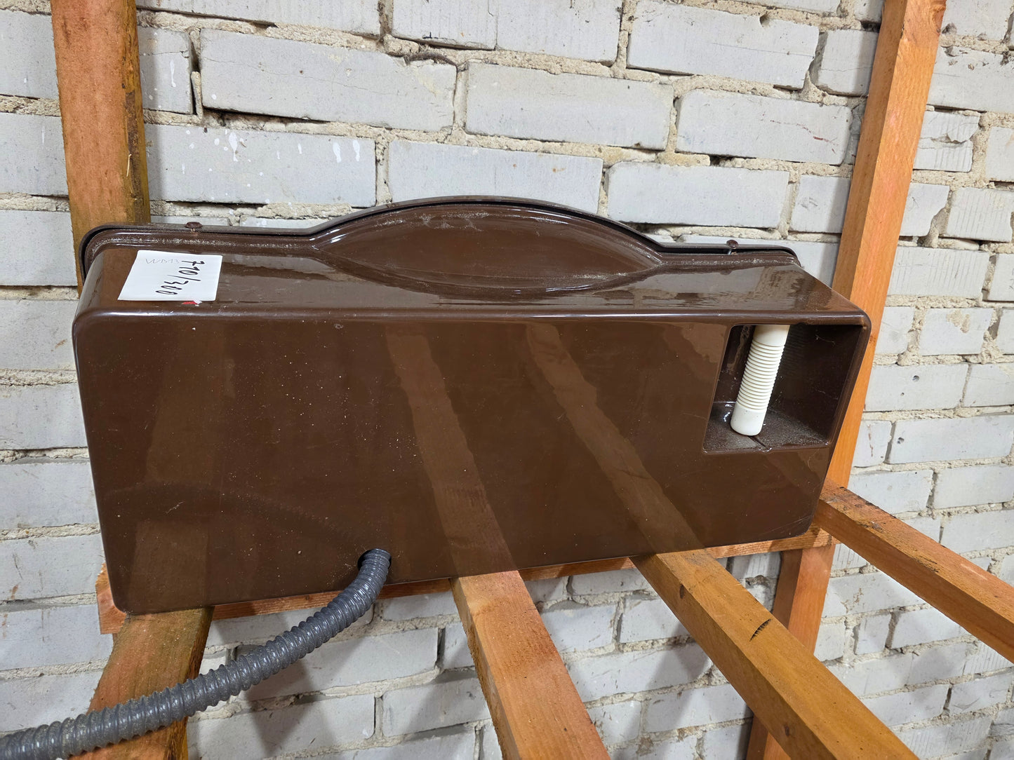 Waschbecken Kunststoff Braun 71cm x 30cm Wohnwagen