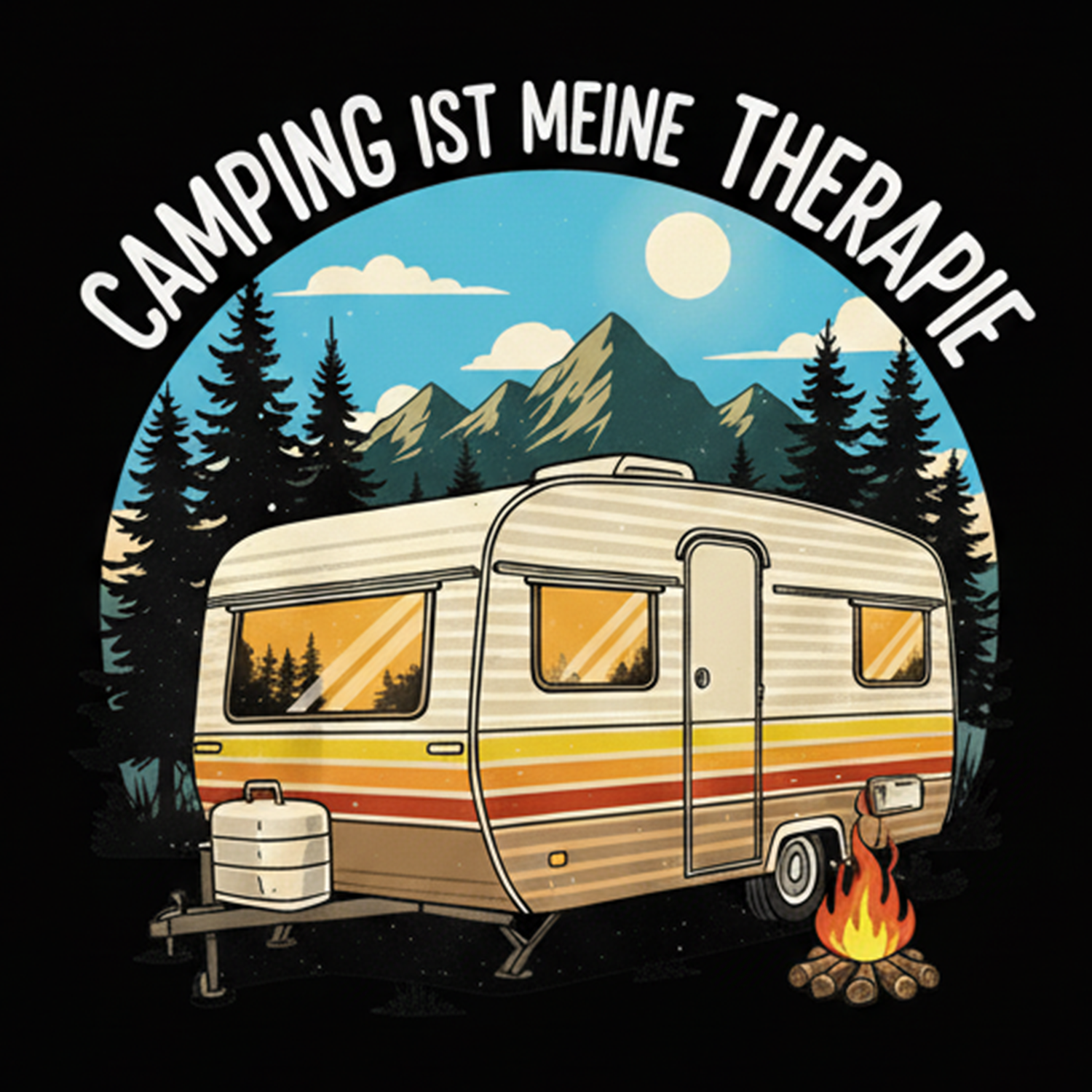 Camping ist meine Therapie