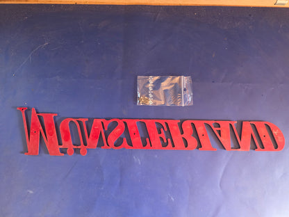 LMC Münsterland Schriftzug Logo Emblem Wohnwagen