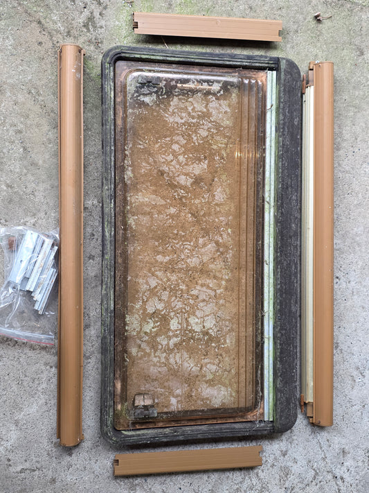 Hobby Prestige 680 75cm x 35cm Seitenfenster Aufstellfenster Fenster Wohnwagen Doppelverglast